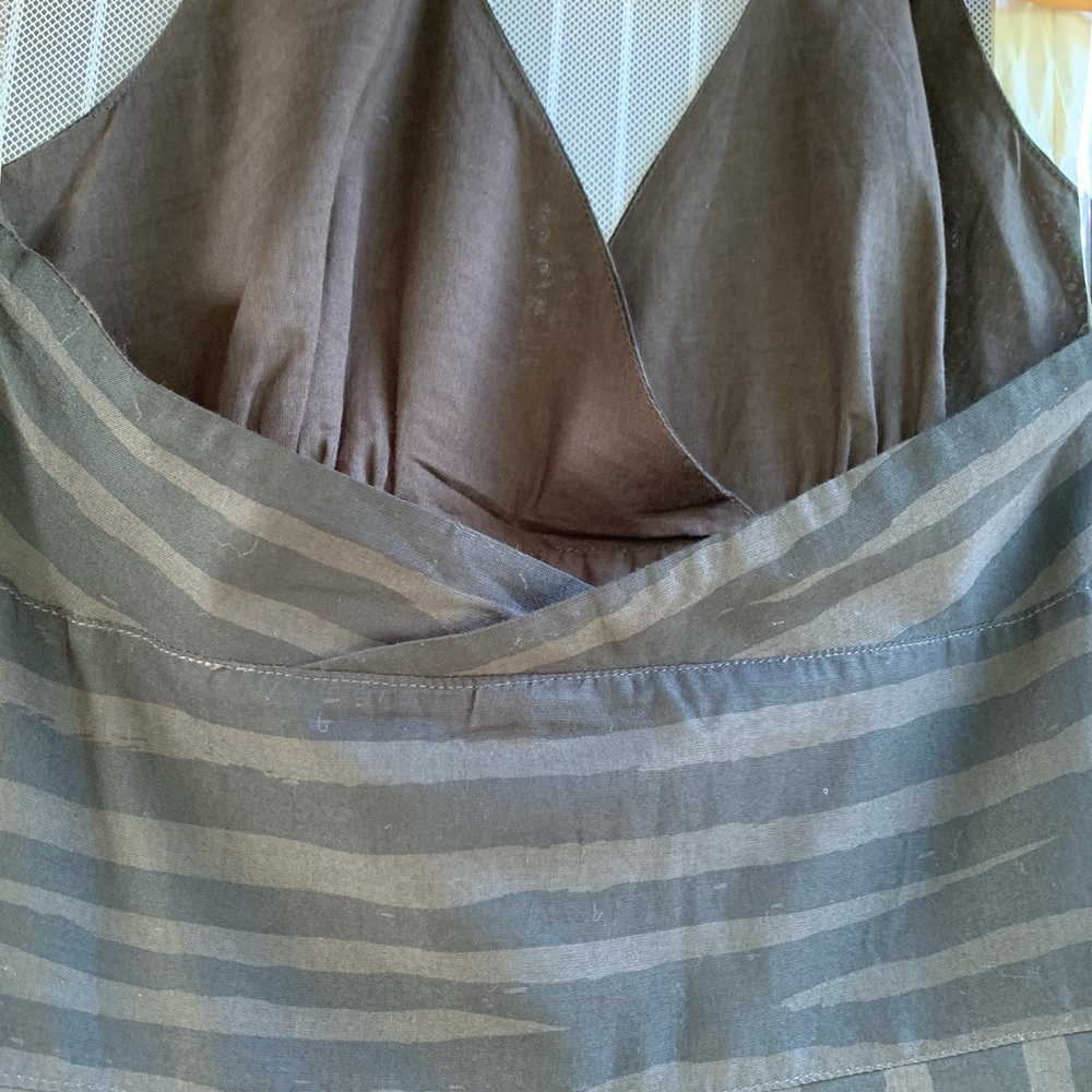 Rogan for Target brown zebra halter dress - Picture 4 of 9